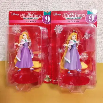 Happy 복권 디즈니 크리스마스 오너먼트 2025 라푼젤 2개