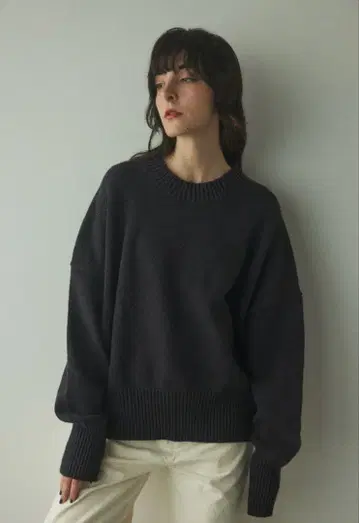 Black by moussy 오버 사이즈 니트