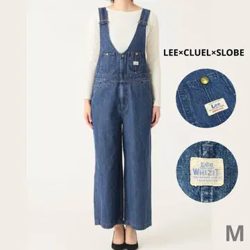 LEE x CLUEL x SLOBE 별주 데님 살로펫 오버롤 M