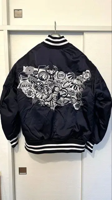 [ 한정품/미사용 새상품 ] NBA VARSITY JACKET 자켓