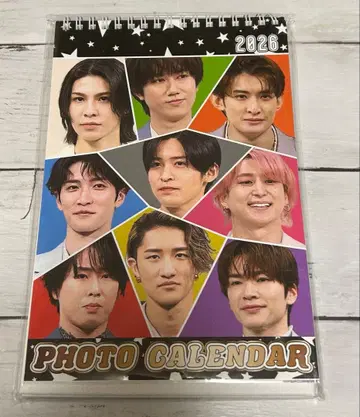 SnowMan 탁상 달력 2026