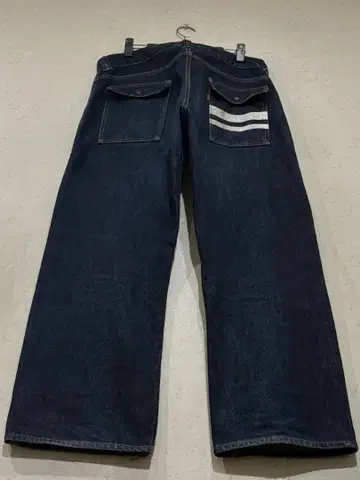 모모타로 진즈 출진 1305SP 셀비지 부시 데님 팬츠 일본제