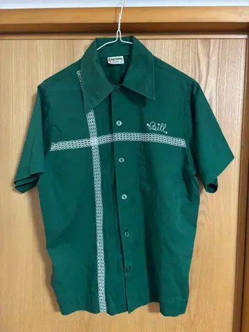 70s King Louie 빈티지 셔츠 볼링 셔츠