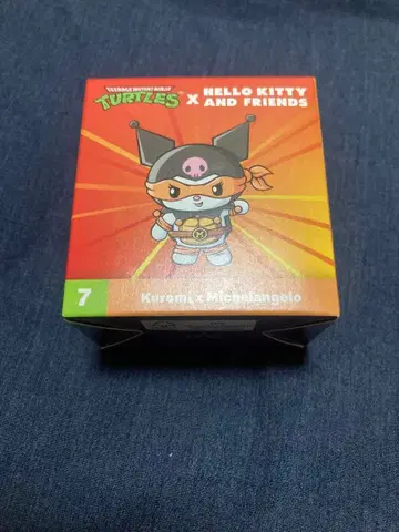 [ 새상품 ] 산리오 x 터틀즈 해피밀 미국 한정판 NO7