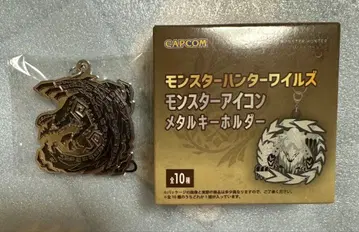 몬스터 헌터 와일즈 메탈 키링 고어 마갈라 몬스터 아이콘