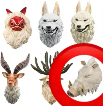 모노노케들의 페이스 마그넷 모노노케 히메 지브리 오토시누시