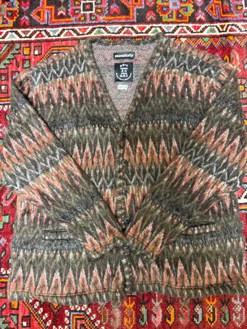 MONITALY Shaggy V Cardigan Multi XL