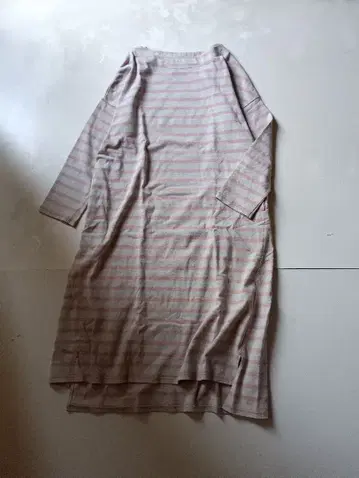 아두이트리스테스 네이비 코튼 보더 원피스