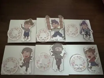 닌타마 란타로 애니카페 아크릴 스탠드 6점