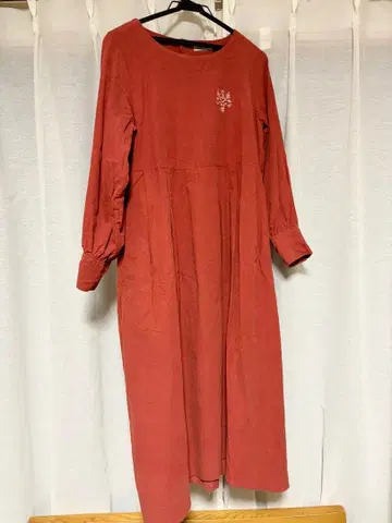 사만사 모스모스 코듀로이 원피스 면 100%