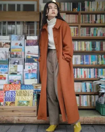 셀렉트 모카 롱 코트