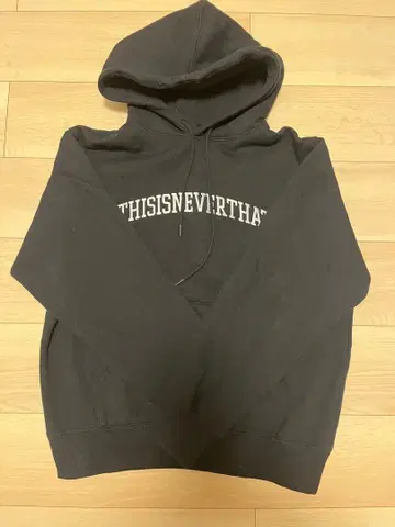 thisisneverthat 블랙 후드티 S