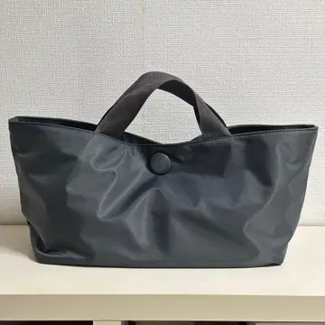 [ 새상품 미사용 ] null. 보트 쉐이프 나일론 백