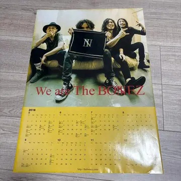 The BONEZ 2018년 달력