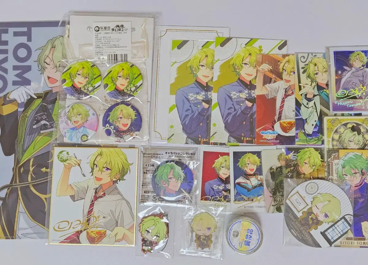 Ensemble Stars Eden Eve Hiyori shikishi bromide arcana clear file can badge bulk