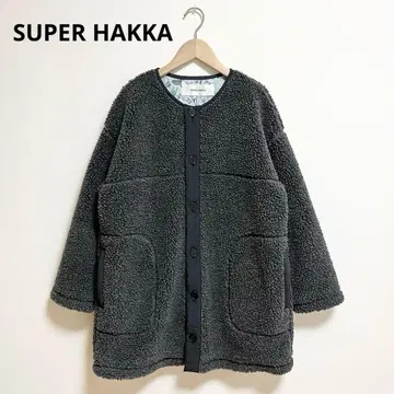 SUPER HAKKA 슈퍼 하카 보아 코트 쇼지마 아유네 콜라보