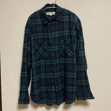 Time is on [ PLAID COTTON NEL SHIRT ]
