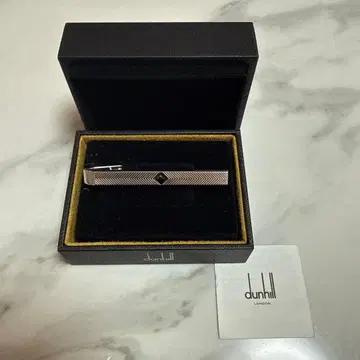 dunhill 실버 넥타이핀