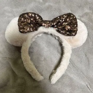 미니 모양 머리띠 스팽글 장식~(=^ ^)