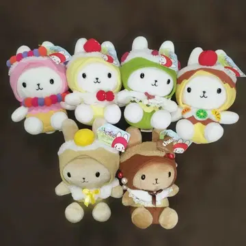 미사용 새상품 우즈키 인형 6세트 케이크 스위츠 레트로 레어