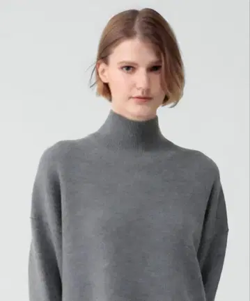 [ 미사용 ] Theory 캐시미어 혼방 터틀넥 니트 S 사이즈