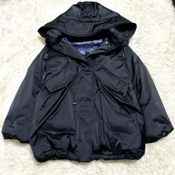 미사용급 유니클로 질 샌더 다운 자켓 드로 코드 2way