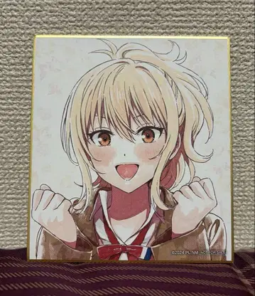 니지가사키 학원 스쿨 아이돌 동호회 입장 특전 미니 색지 미야시타 아이