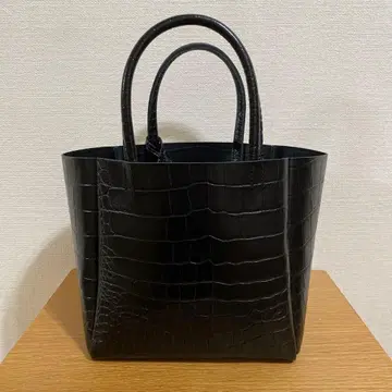 kotty 토트백 MM 악어 엠보싱 가죽