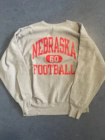 90s 챔피온 리버스 위브 빈티지 맨투맨 3단 프린트