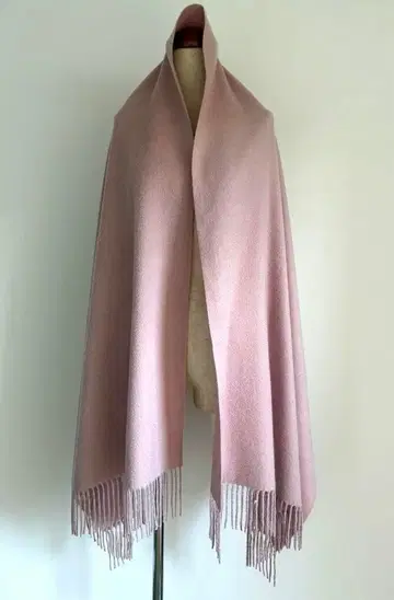 캐시미어 100% 대형 스톨 어른스러운 색상