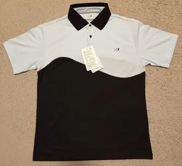 현대 N 피케 셔츠 라이트 블루/블랙