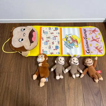 호기심 많은 조지 봉제 인형 세트