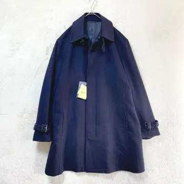 택 포함 RIGEL/캐시미어 100% 코트/L/네이비