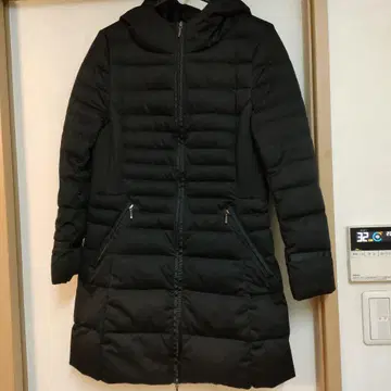 루일 에 부티크 프리미엄 스트레치 롱 다운 자켓 블랙