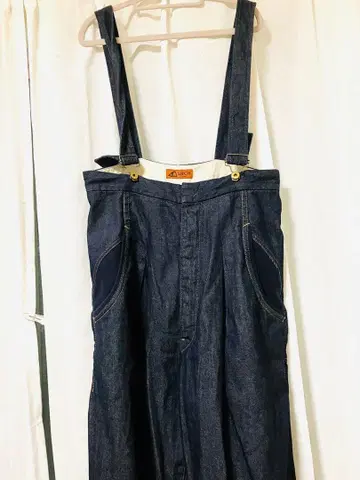 RNA-N URCH 데님 살로펫 오버롤