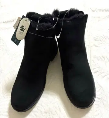 에뮤 EMU 무스탕 숏 사이드 고어 부츠 미사용 7 블랙