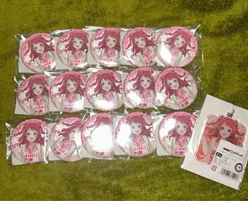 학원 아이돌 마스터 DMM 스크래치 E상 캔 배지 하나미 사키