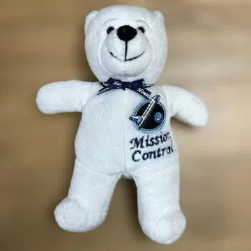 존슨 우주 센터 미션 컨트롤 테디베어 곰 봉제 인형