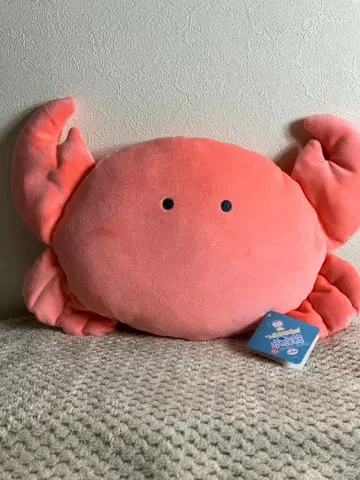 게 모양 봉제 인형 동글동글 눈의 수족관