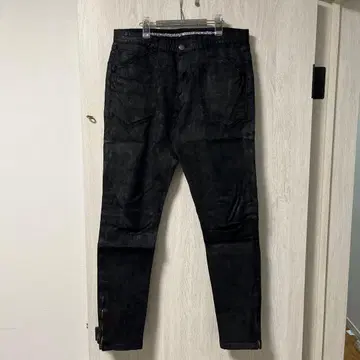 Number (N)ine 코팅 스키니 데님