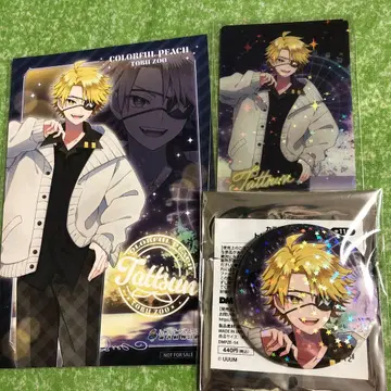 컬러풀 피치 토부 동물공원 콜라보 타츠룬 3종 세트