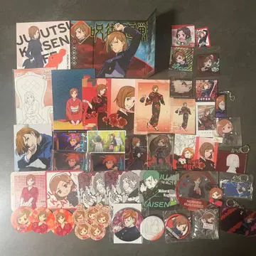 주술회전 쿠기사키 노바라 카드 스티커 코스터 캔뱃지 외 묶음 판매