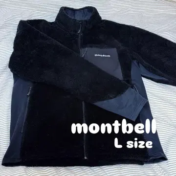 montbell 클리마에어 자켓 Men's 블랙 L