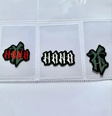 HANA 로고 스티커
