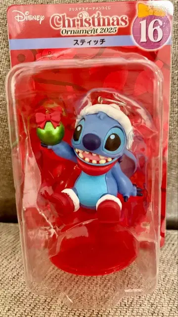 해피 복권 디즈니 스티치 크리스마스 오너먼트 2025