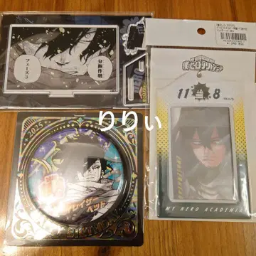 히로아카 이레이저 헤드 생일 캔뱃지 명장면 디오라마 카드 홀더