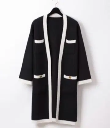 캐시미어 100% 니트 코트