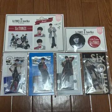 SixTONES 제시 아크릴 스탠드 캔뱃지 씰