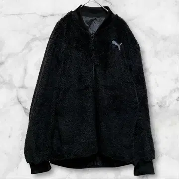 푸마 리버서블 보아 자켓 아우터 로고 블랙 가을 겨울 L