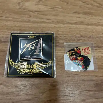 나가부치 츠요시 핀 배지 & 피크